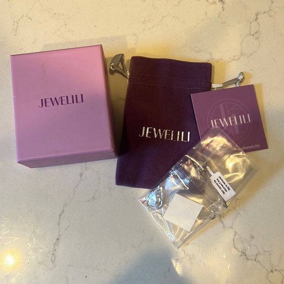 Jewelili Parent and Child Family Necklace Pendant with 18" Cable Chain - Picture 3 of 7